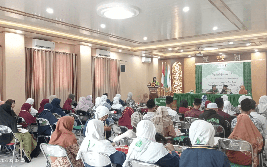Dalam Rangka Dies Natalis IAI Tabah Ke 29 Prodi IAT Selenggarakan Festival Qur’an V